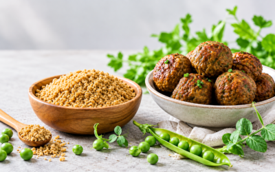 Vegemeat P-8: Vegan Pea Protein Granules, Minced Meat Style